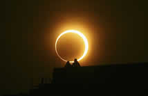 Otro espectáculo de la naturaleza: el eclipse anular del 2010