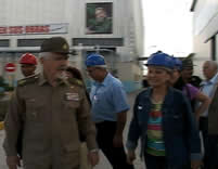 Comandante de la Revolución deja inaugurada en Las Tunas, Central Eléctrica de Fuel Oil